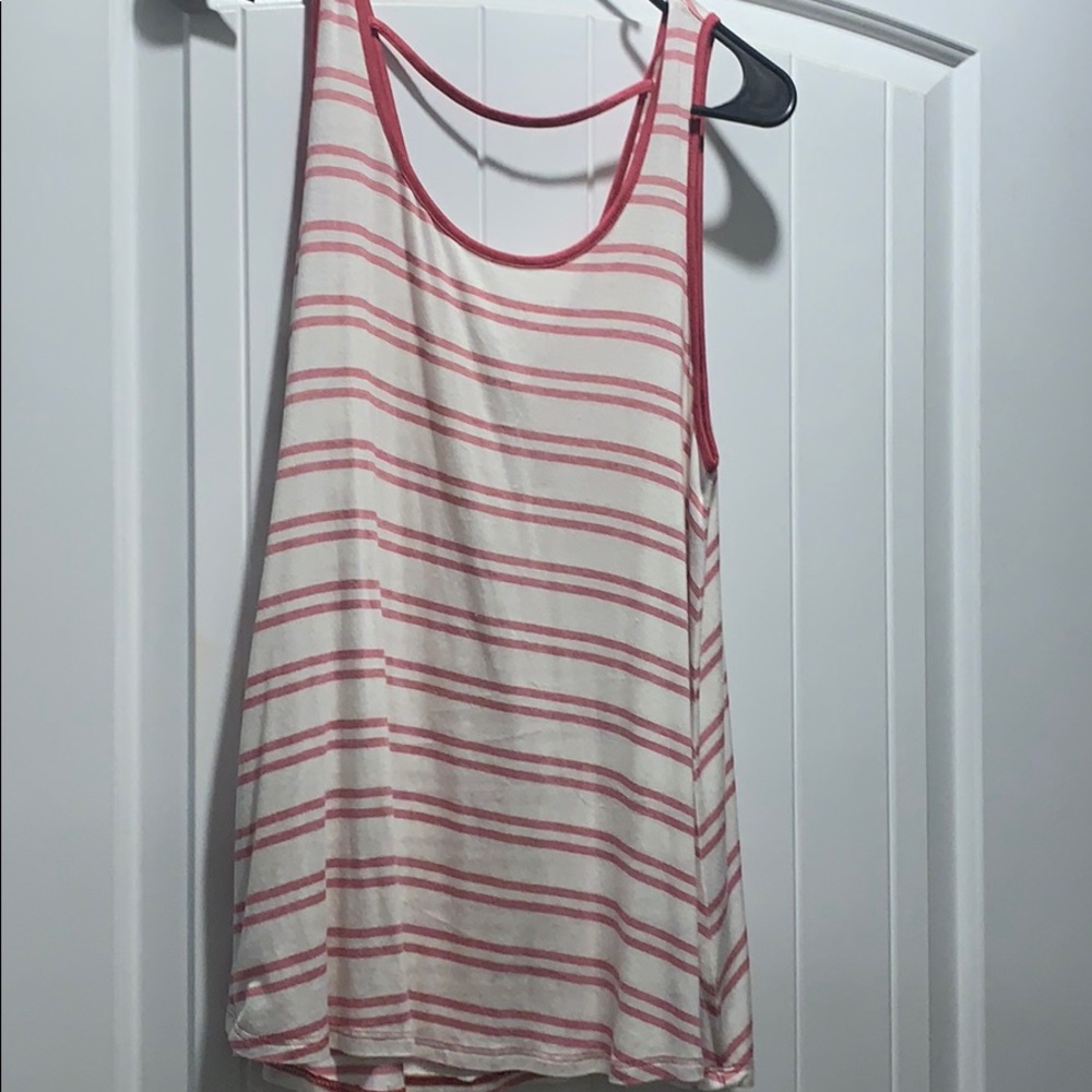 Pink rose tank